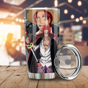 Shanks Tumbler Cup Custom One Piece Anime Car Accessories