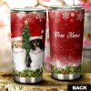 Shetland Sheepdogs Tumbler Cup Custom Animal Car Accessories Christmas Decorations