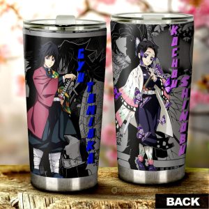 Shinobu And Giyuu Tumbler Cup Custom Demon Slayer Anime Mix Mangas