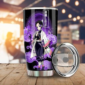 Shinobu Kochou Tumbler Cup Custom Anime Demon Slayer Car Accessories