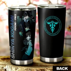 Shinya Kogami Tumbler Cup Custom Psycho-Pass Car Accessories