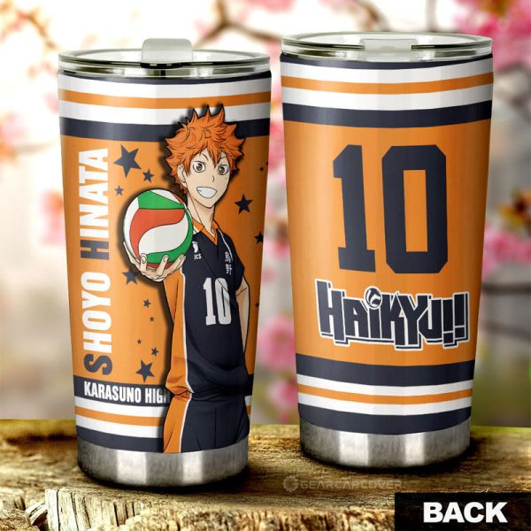 Shoyo Hinata Tumbler Cup Custom Haikyuu Anime Car Accessories