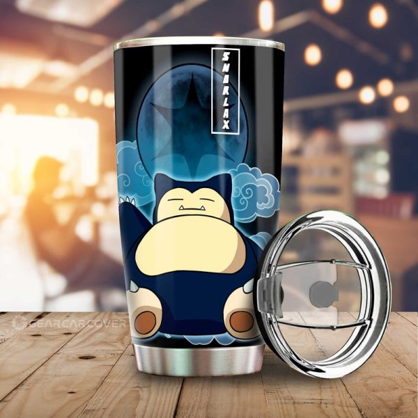 Snorlax Tumbler Cup Custom Anime