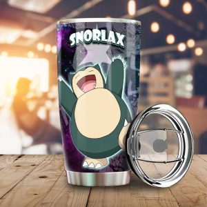 Snorlax Tumbler Cup Custom Anime Galaxy Manga Style