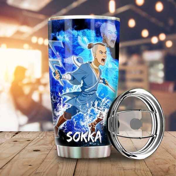 Sokka Tumbler Cup Custom Avatar The Last Airbender Anime