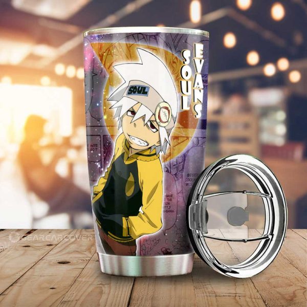 Soul Evans Tumbler Cup Custom Manga Galaxy Style