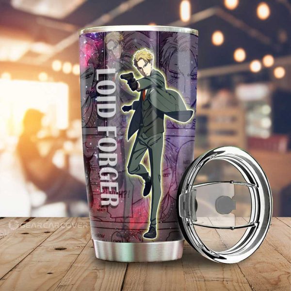 Spy x Family Anime Tumbler Cup Custom Loid Forger Galaxy Style Car Accessories