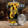 Sunflower Nurse Tumbler Cup Custom Car Accessories For Nurse