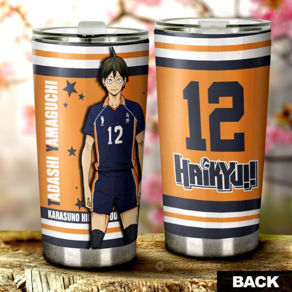 Tadashi Yamaguchi Tumbler Cup Custom Haikyuu Anime Car Accessories