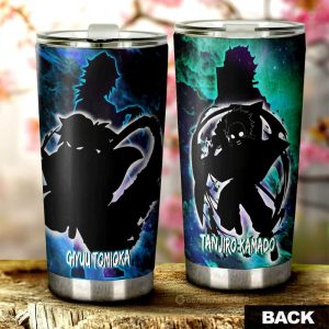 Tanjiro And Giyuu Tumbler Cup Custom Demon Slayer Anime