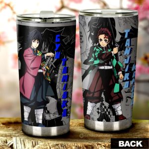 Tanjiro And Giyuu Tumbler Cup Custom Demon Slayer Anime Mix Mangas