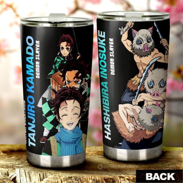 Tanjiro And Inosuke Tumbler Cup Custom