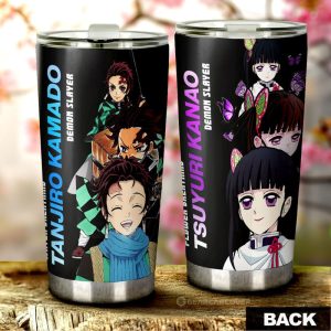 Tanjiro And Kanao Tumbler Cup Custom