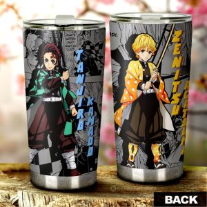 Tanjiro And Zenitsu Tumbler Cup Custom Demon Slayer Anime Mix Mangas