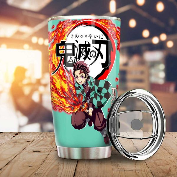 Tanjiro Kamado Tumbler Cup Custom Car Accessories