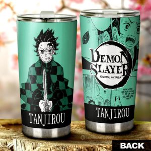 Tanjiro Kamado Tumbler Cup Custom Car Accessories Manga Style