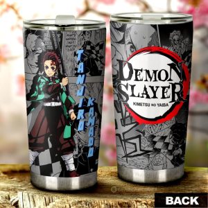 Tanjiro Kamado Tumbler Cup Custom Demon Slayer Anime Mix Mangas