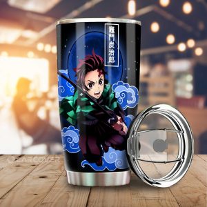 Tanjiro Tumbler Cup Custom Demon Slayer Anime Car Accessories