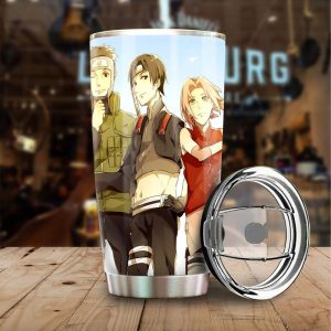 Team 7 Tumbler Stainless Steel Custom Shippuden