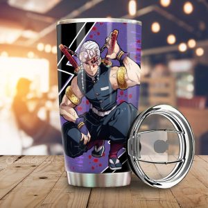 Tengen Uzui Tumbler Cup Custom Anime Demon Slayer Car Accessories