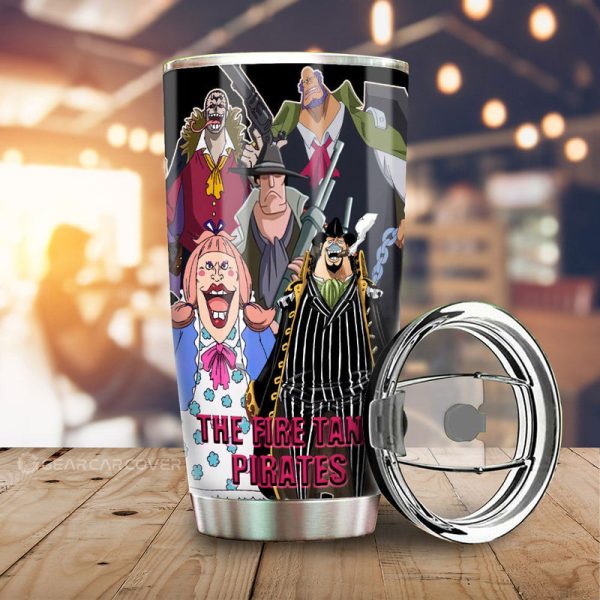 The Fire Tank Pirates Tumbler Cup Custom Car Accessories