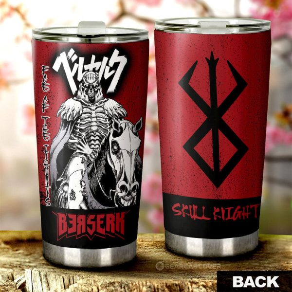 The Skull Knight Tumbler Cup Custom Berserk Anime Car Accessories