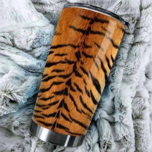 Tiger Tumbler Stainless Steel Skin Pattern