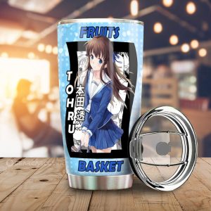 Tohru Honda Tumbler Cup Custom Fruits Basket Anime Car Interior Accessories