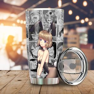 Tomoe Koga Tumbler Cup Custom Bunny Girl Senpai Car Accessories