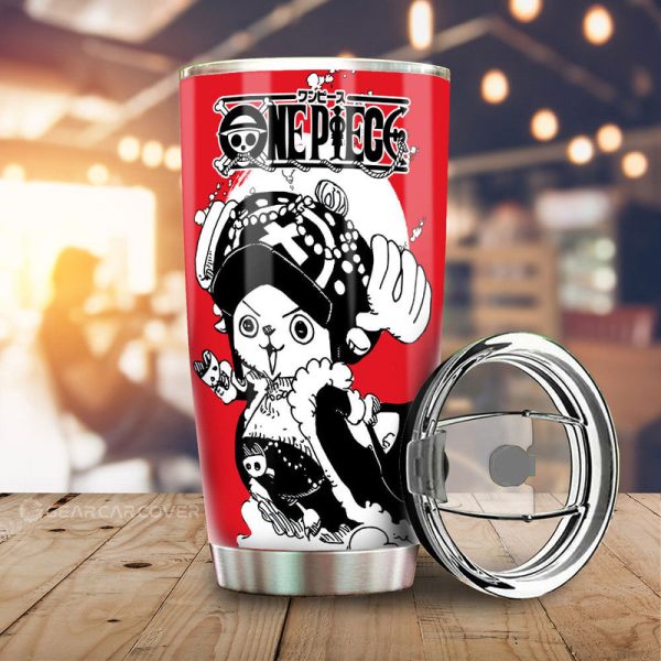 Tony Tony Chopper Tumbler Cup Custom Manga Style One Piece Anime Car Accessories