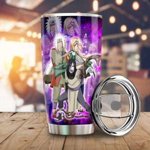 Tsunade Jiraiya Orochimaru Tumbler Cup Custom Characters Anime Car Interior Accessories