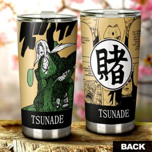 Tsunade Tumbler Cup Custom Anime Car Accessories Manga Color Style