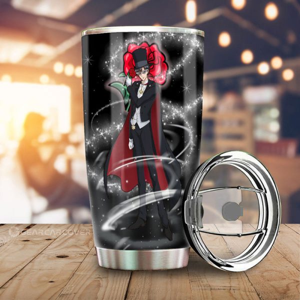 Tuxedo Mask Tumbler Cup Custom Car Interior Accessories