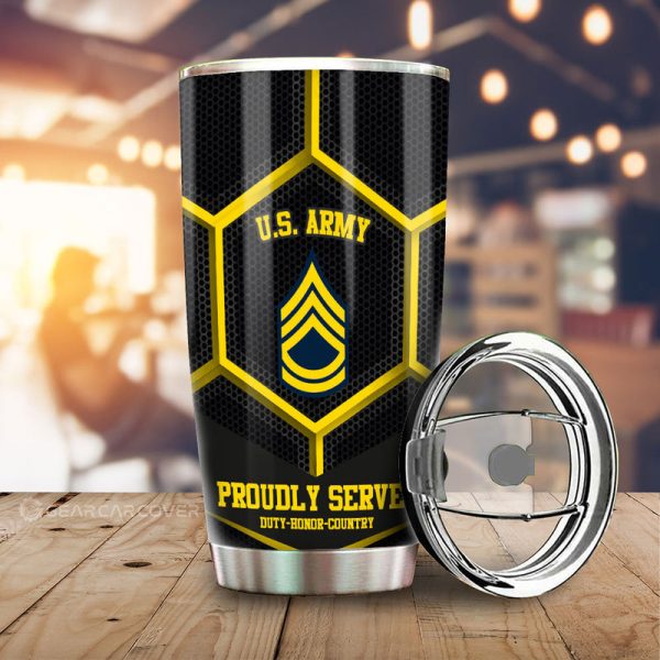 U.S Army Veterans Tumbler Cup Custom US Military Car Accessories