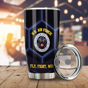 U.S. Air Force Military Tumbler Cup Custom Car Accessories