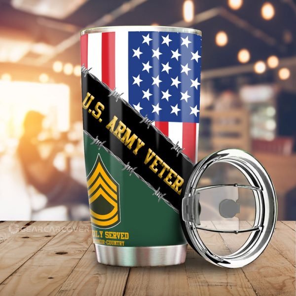 U.S. Army Veterans Tumbler Cup Custom United States Military Car Interior Accessories