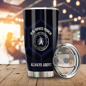 U.S. Space Force Military Tumbler Cup Custom Car Accessories