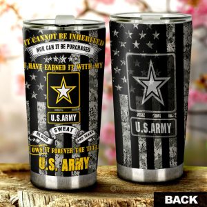 US Army Tumbler Cup Custom Car Accessories