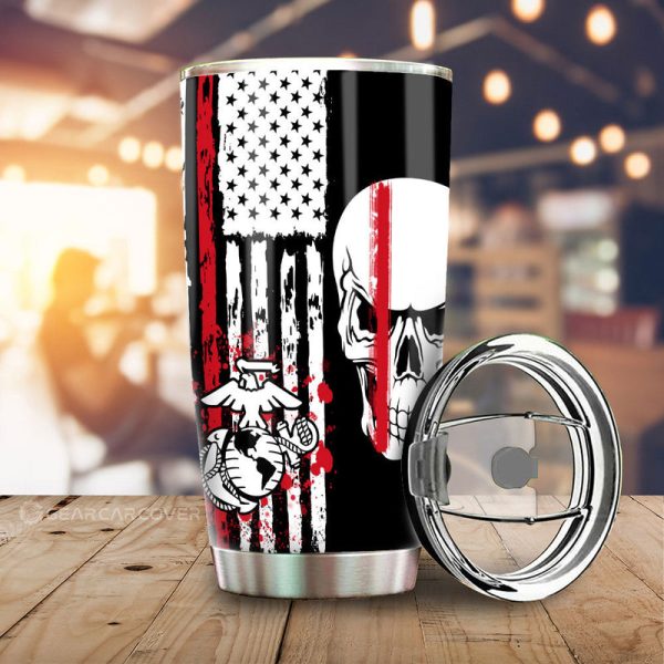 US Marine Corps Tumbler Cup Custom Car Accessories