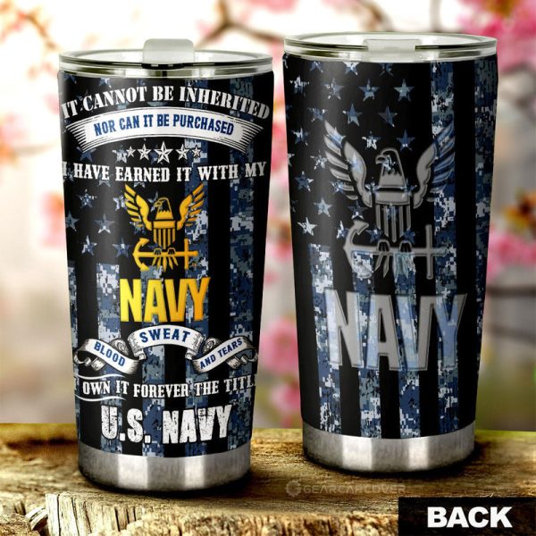 US Navy Tumbler Cup Custom Car Accessories