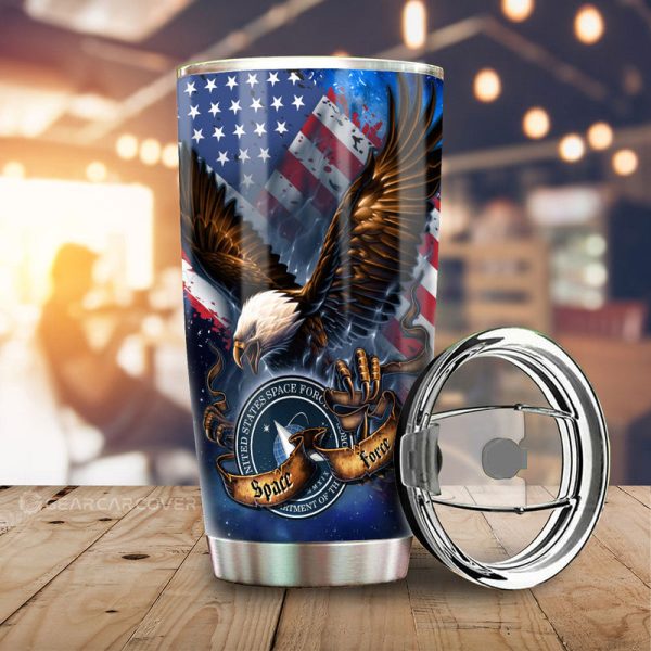 US Space Force Tumbler Cup Custom Car Accessories