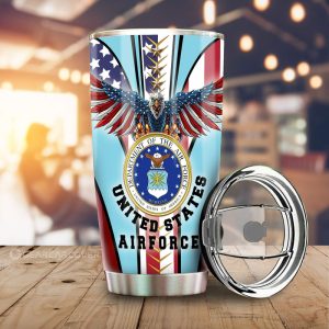 USAF Tumbler Cup Custom United States Air Force Car Accessories