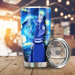 Uchiha Obito Tumbler Cup Custom Starry Night Styles