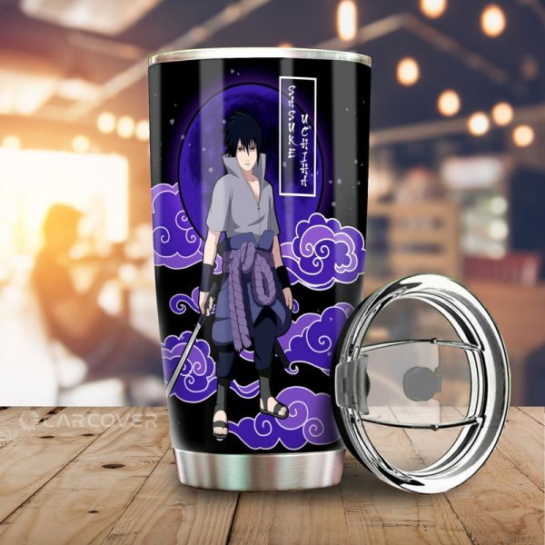 Uchiha Sasuke Tumbler Cup Custom Anime Shippuden Car Accessories