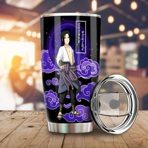 Uchiha Sasuke Tumbler Cup Custom Shippuden Anime Car Accessories