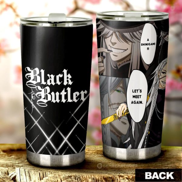 Undertaker Tumbler Cup Custom Black Butler Car Accessories