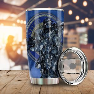 United States Navy Tumbler Cup Custom US Military Car Accessories