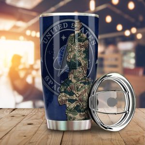 United States Space Force Tumbler Cup Custom US Military Car Accessories