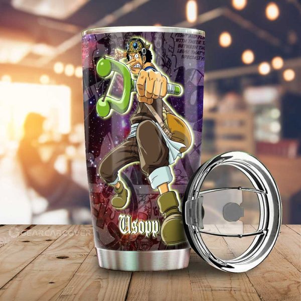 Usopp Tumbler Cup Custom Car Accessories Manga Galaxy Style