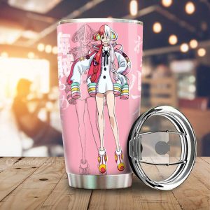 Uta Film Red Tumbler Cup Custom One Piece Anime Car Interior Accessories